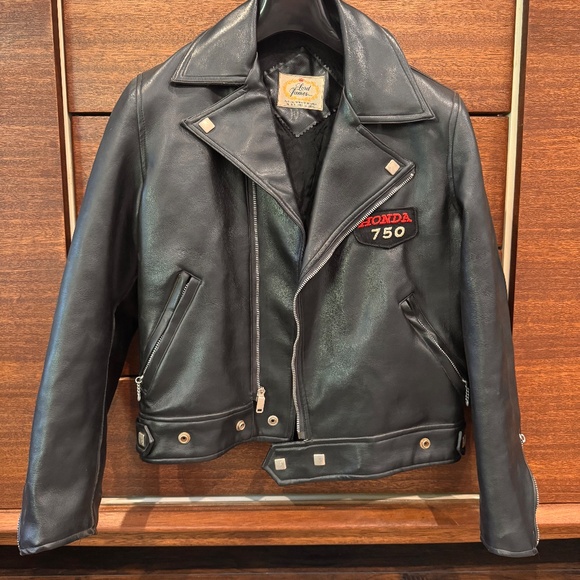 Vintage Lord James (made in Japan) Faux Leather Jacket Size M women's - Picture 12 of 12